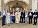 The Choir with Bishop Luke